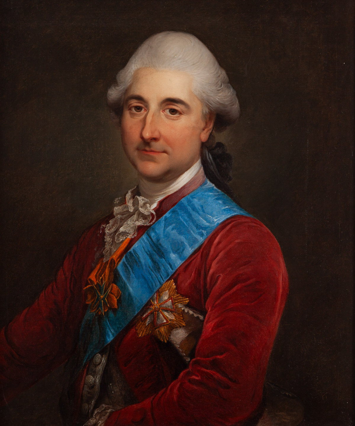 Marcello Bacciarelli, warsztat, Portret Stanisława Augusta Poniatowskiego, około 1780 roku. Materiały prasowe DESA Unicum.